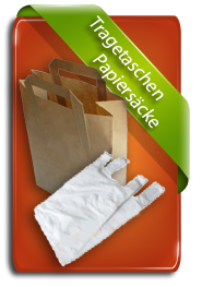 Tragetaschen, Papiersäcke, Einkaufstüten, Einkaufssackerl